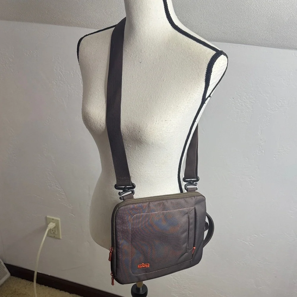 STM Brown Crossbody Tablet Bag MCB9205P